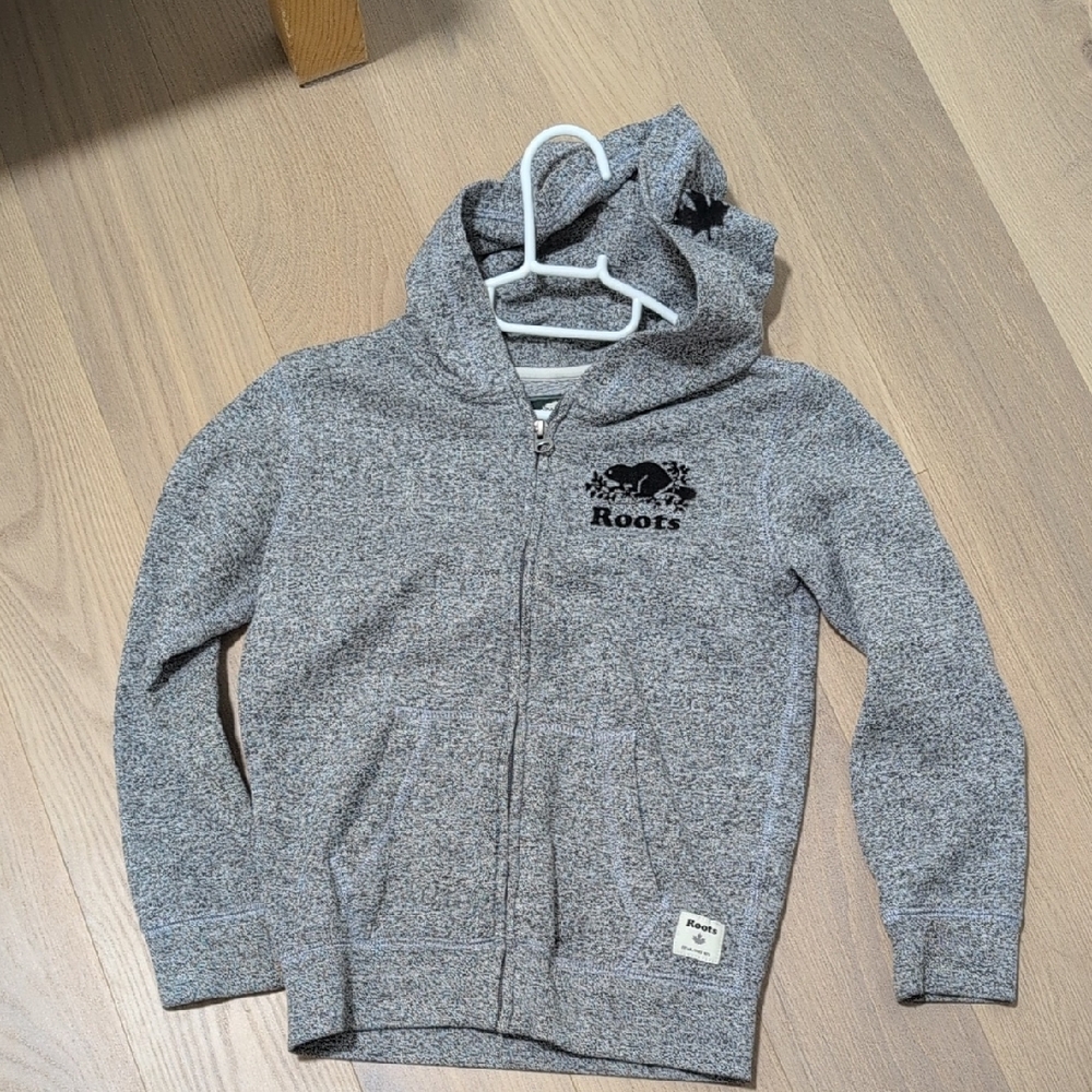 Roots Kids Gray Hoodie